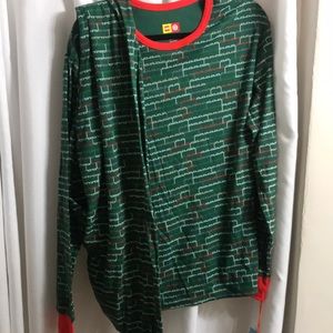 Mens Pajamas - long-sleeve shirt and pants